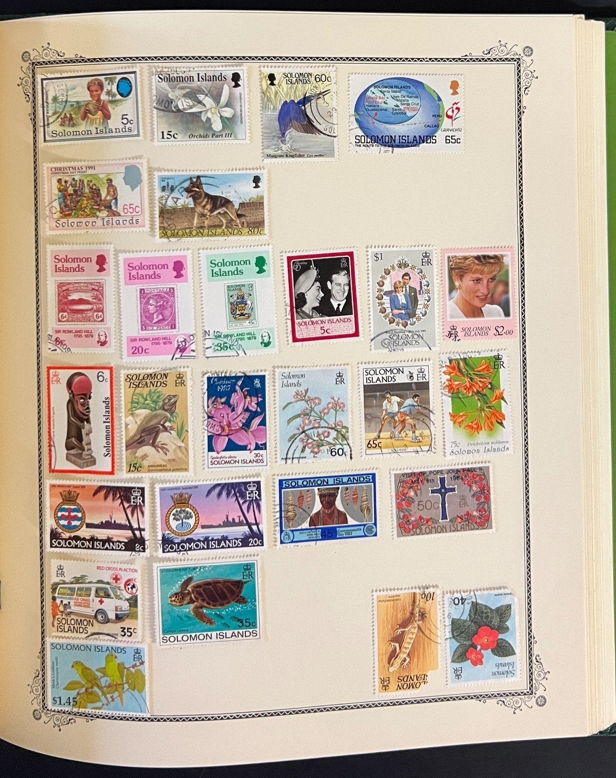 British Commonwealth Stamp Collection Scott Album Mint & Used ZAYIX