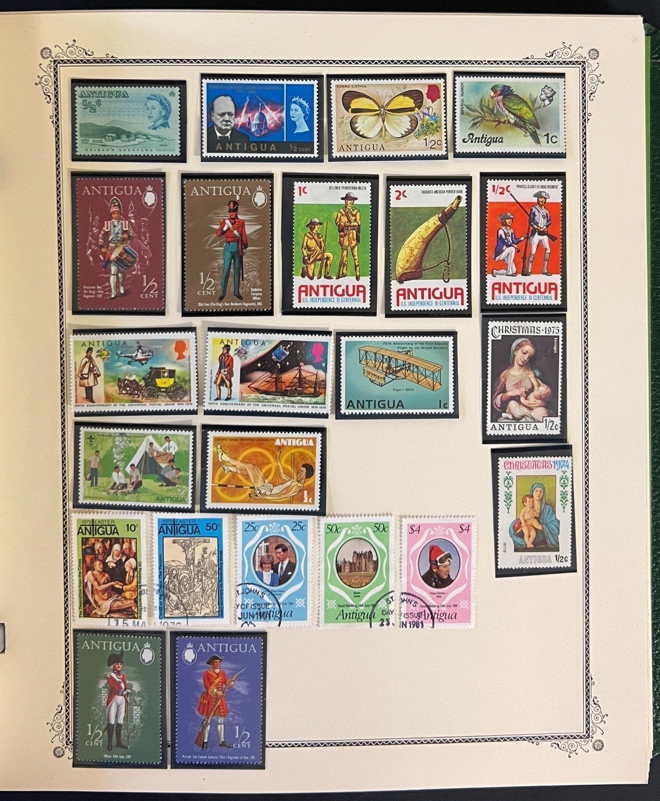 British Commonwealth Stamp Collection Scott Album Mint & Used ZAYIX