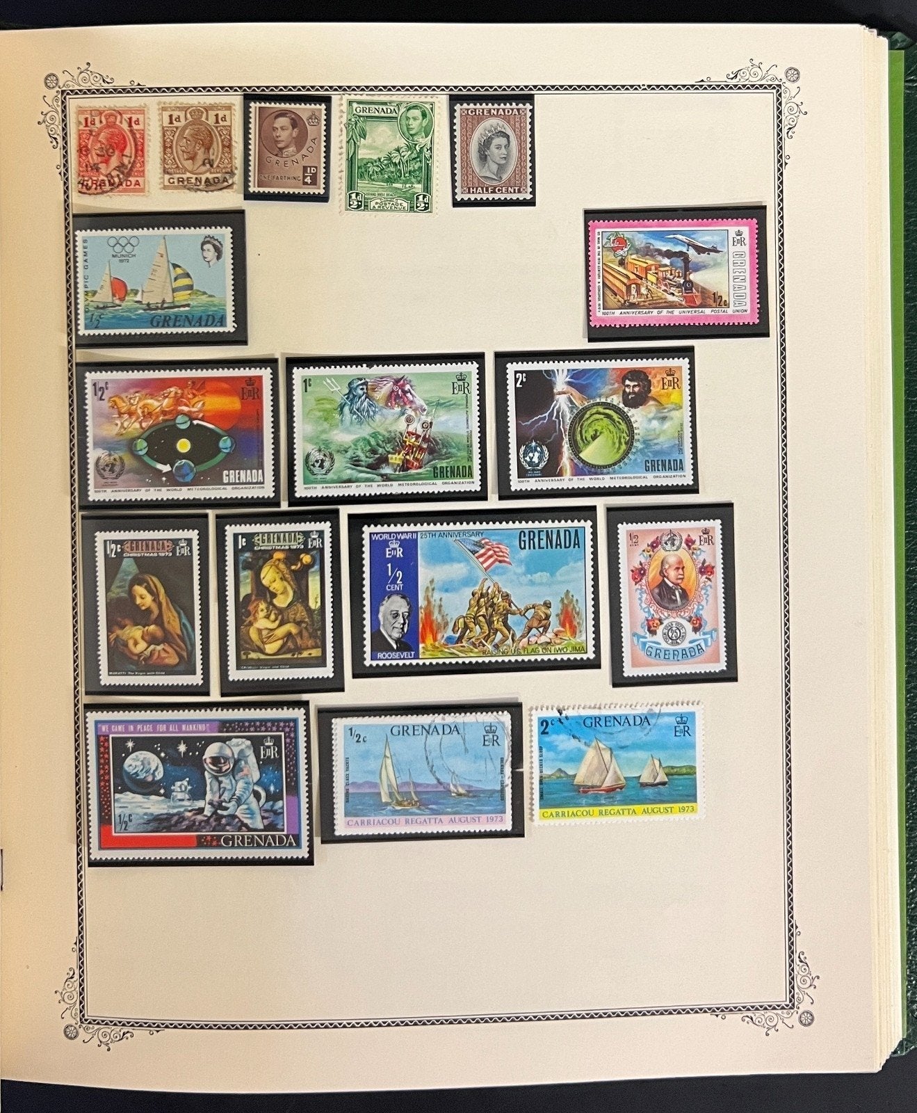 British Commonwealth Stamp Collection Scott Album Mint & Used ZAYIX