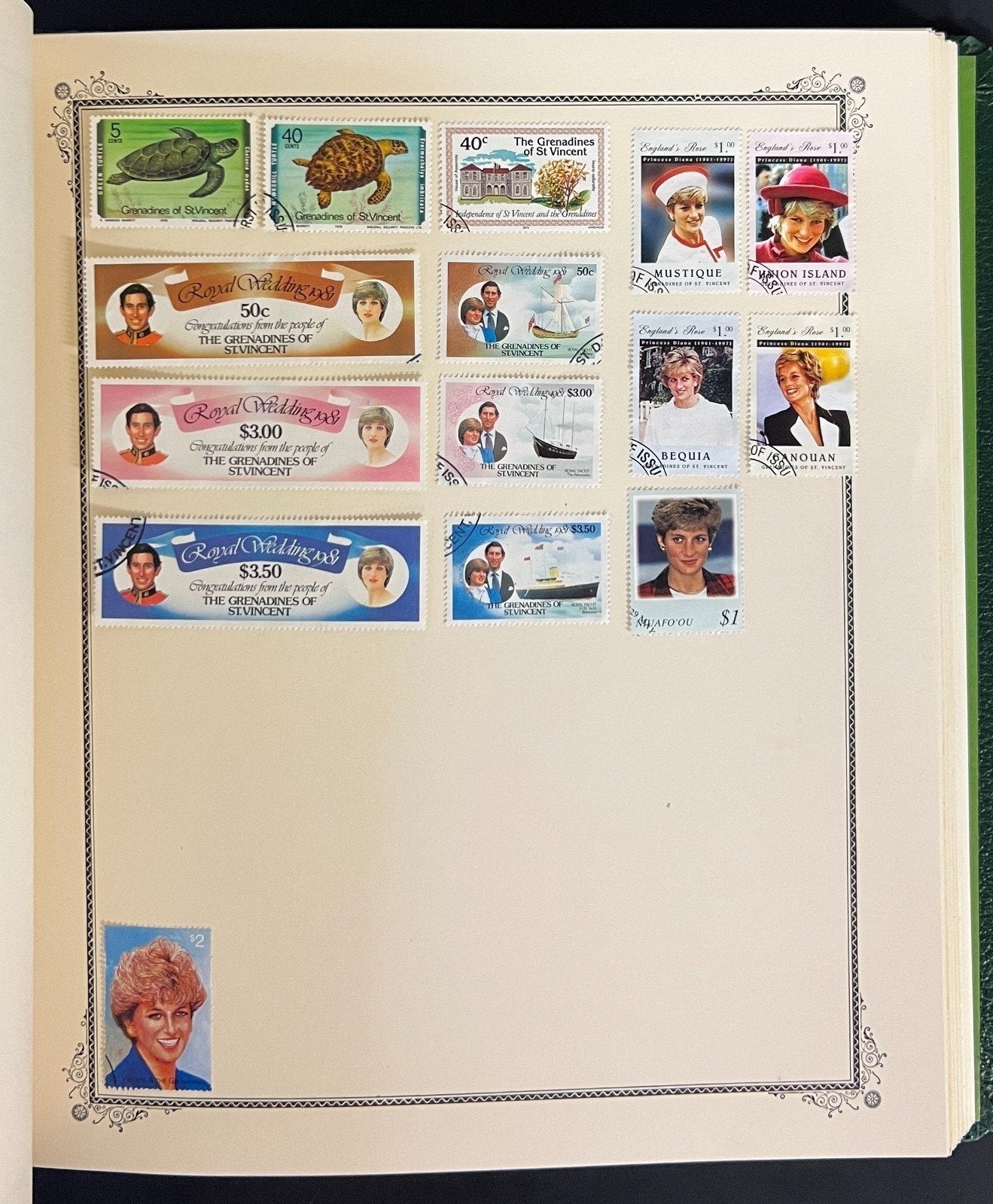 British Commonwealth Stamp Collection Scott Album Mint & Used ZAYIX