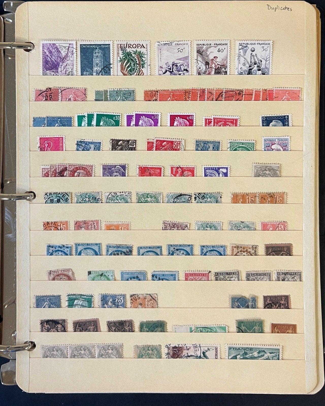 Europe Stamp Collection 50 Stock Pages Thousands of Stamps ZAYIX