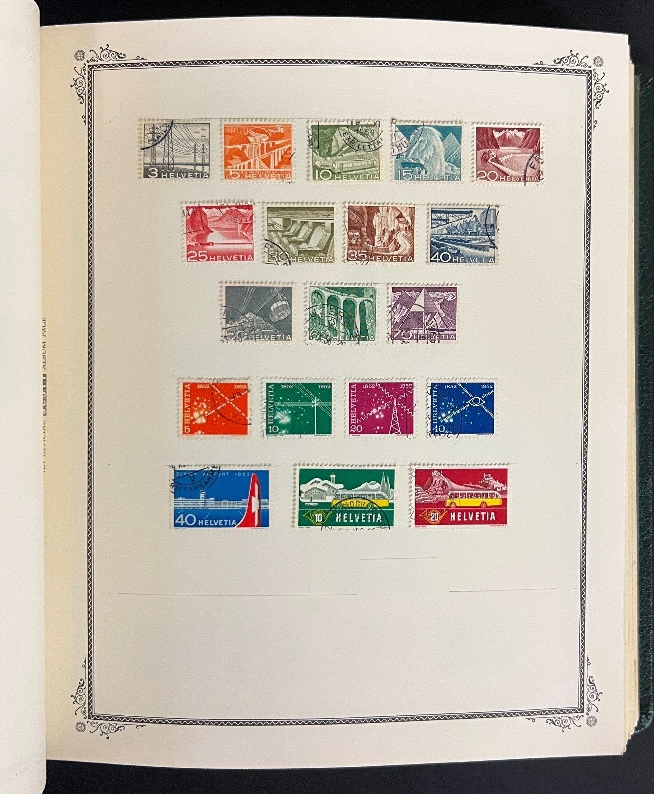 Switzerland Stamp Collection Scott Specialty Album Mint & Used 1843-1990 ZAYIX