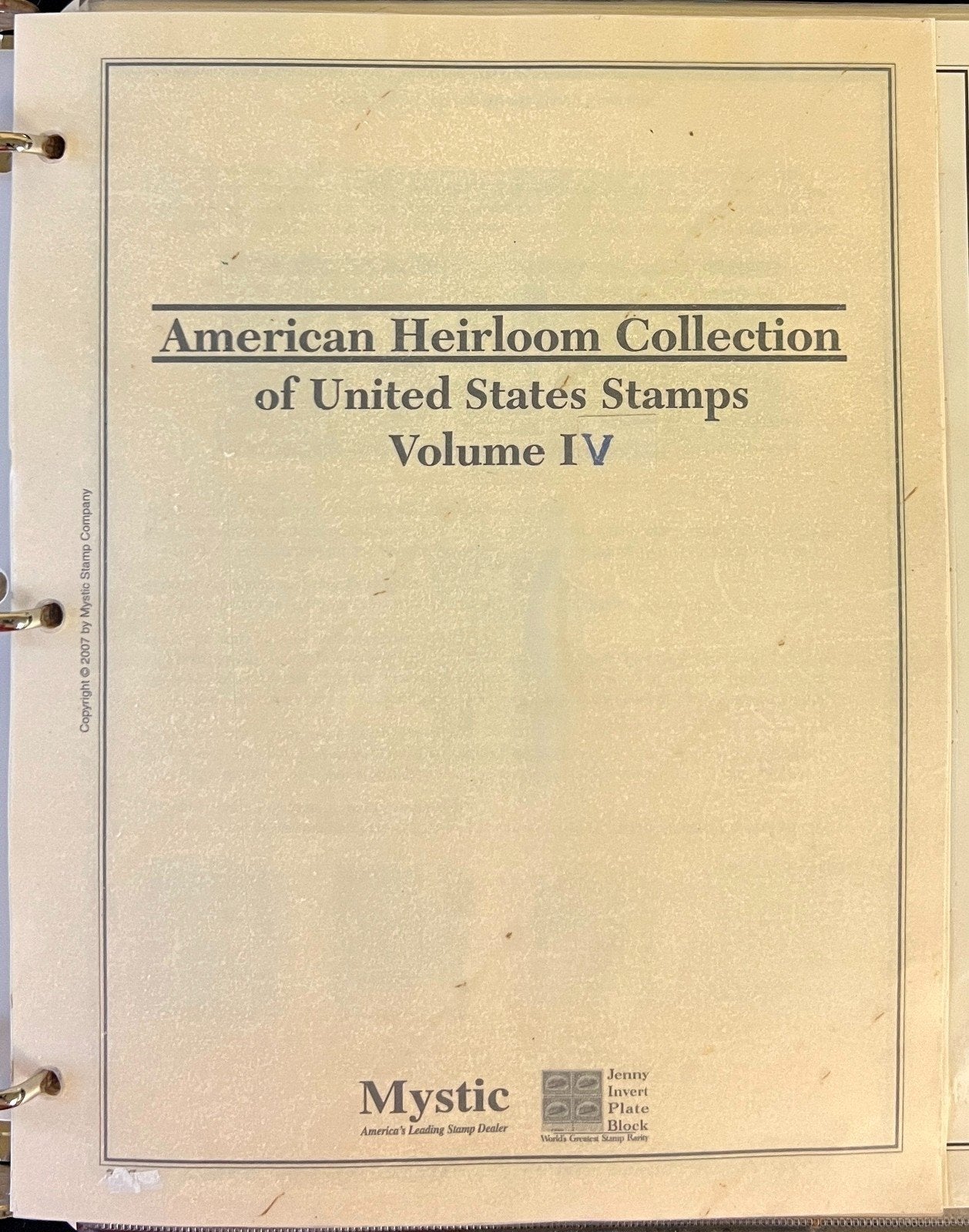 United States Stamp Collection Mystic Album 1200 Stamps 1994-2000 ZAYIX