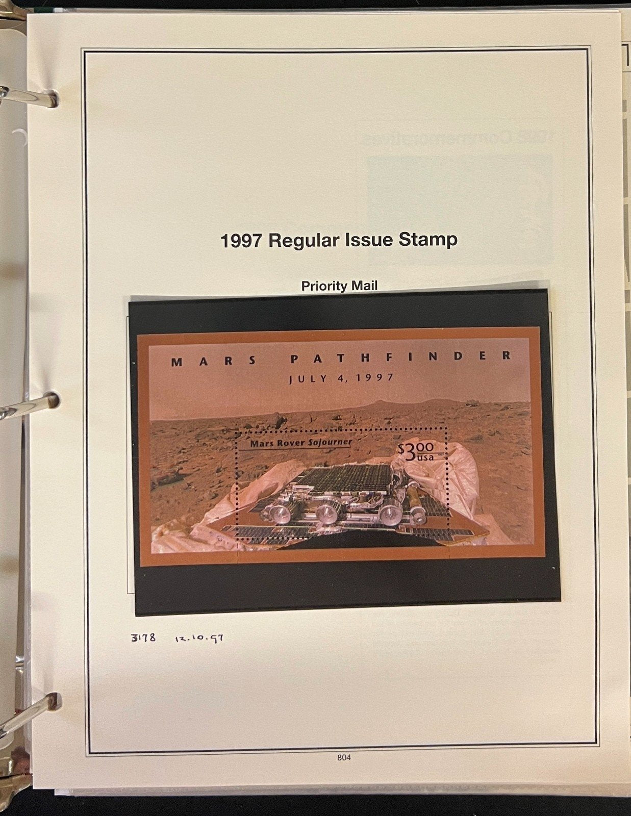 United States Stamp Collection Mystic Album 1200 Stamps 1994-2000 ZAYIX