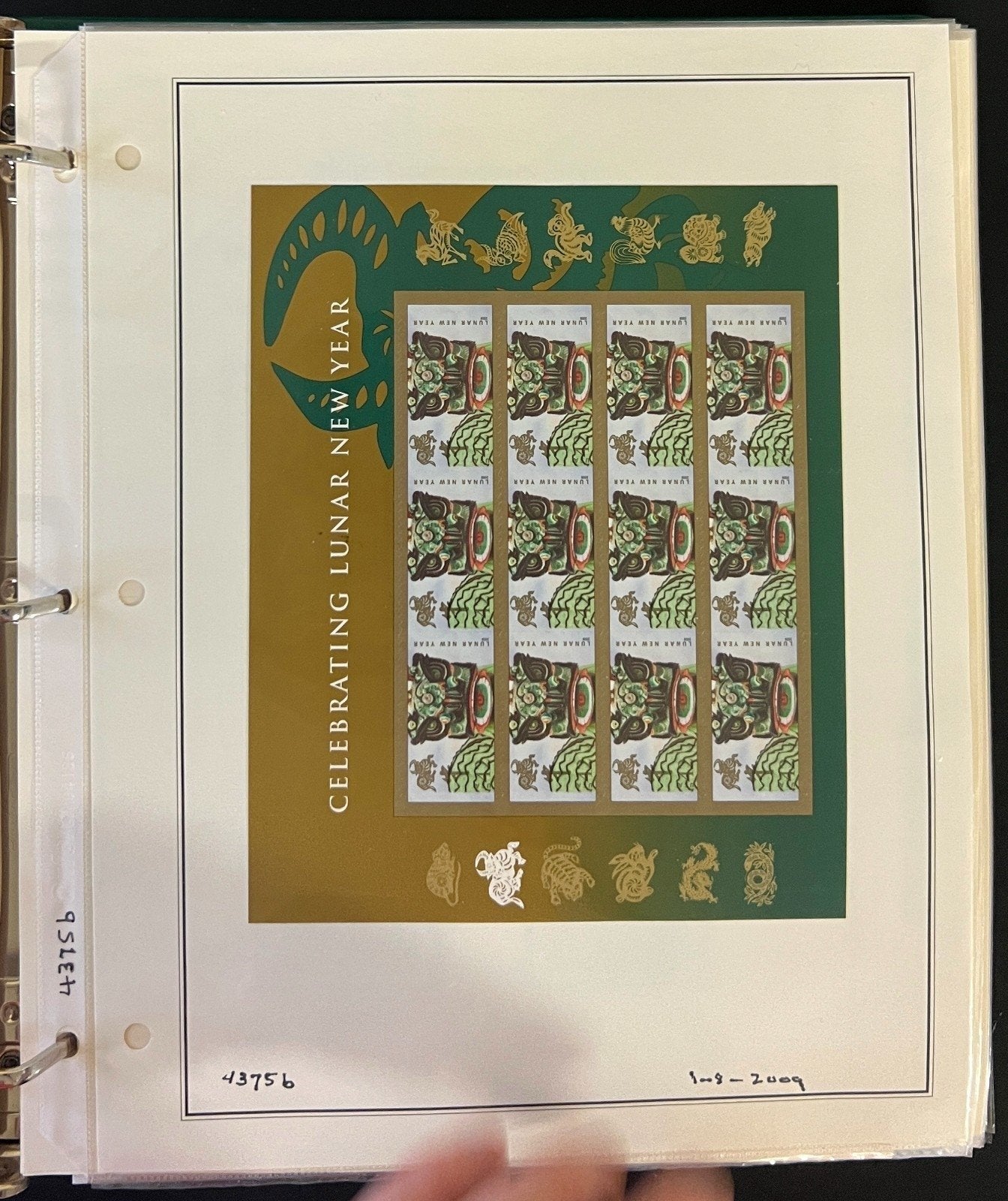United States Stamp Collection Mystic Album 1100 Stamps 2006-2013 ZAYIX