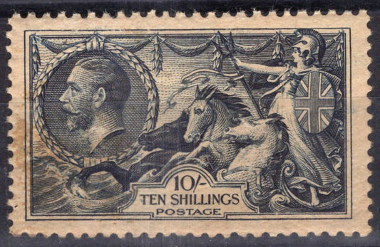 Great Britain 181 MH Bradbury Wilkinson Seahorses, Faults CV $525 ZAYIX