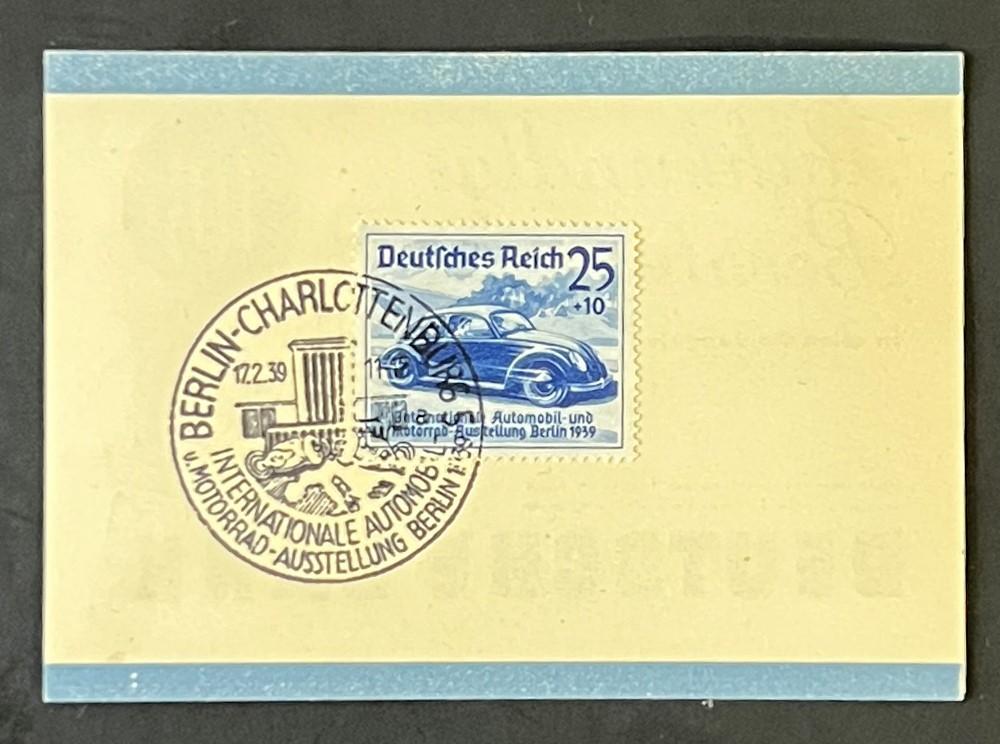 Germany B134-B136 FDC Bank Trade Cards Autos set Dresdner & Deutsche Bank ZAYIX