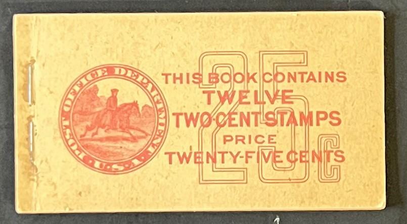 US 583a BK69 Complete Booklet Corvallis Oregon Cancel P 11x10 1/2 MNH ZAYIX