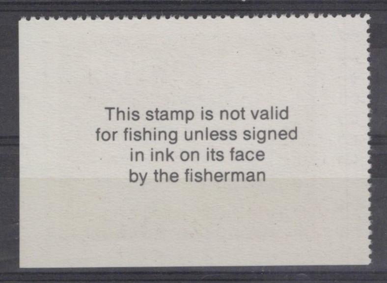 Texas TXT3 MNH $5 Freshwater Trout 1988 Stamp License ZAYIX