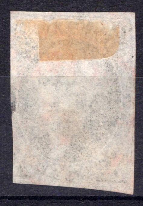 US 2 Used Average 1847 10c black George Washington Red PAID Cancel ZAYIX