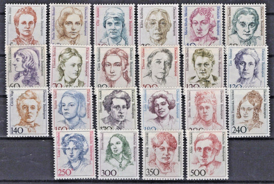 Germany 1475-1494A MNH VF 1986 Famous Women Composers Artists Doctors ZAYIX