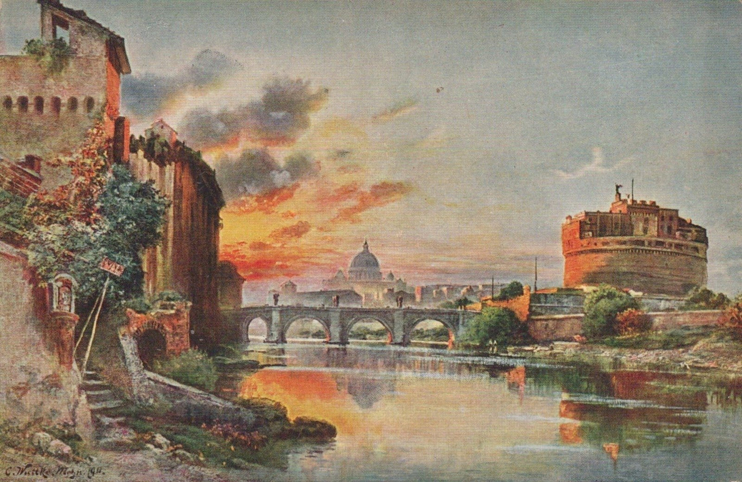 Rome Italy 23 Postcards Collection ZAYIX