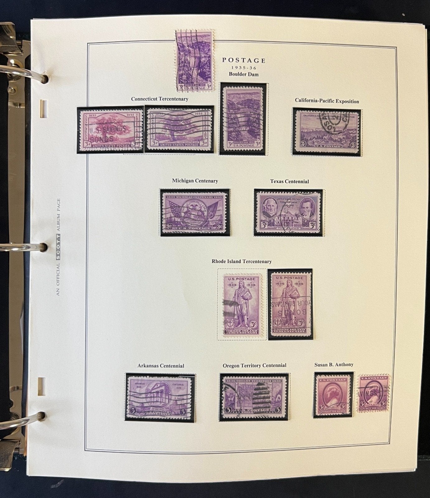 United States Stamp Collection Scott Album Thousands of Stamps 1887-1975 ZAYIX