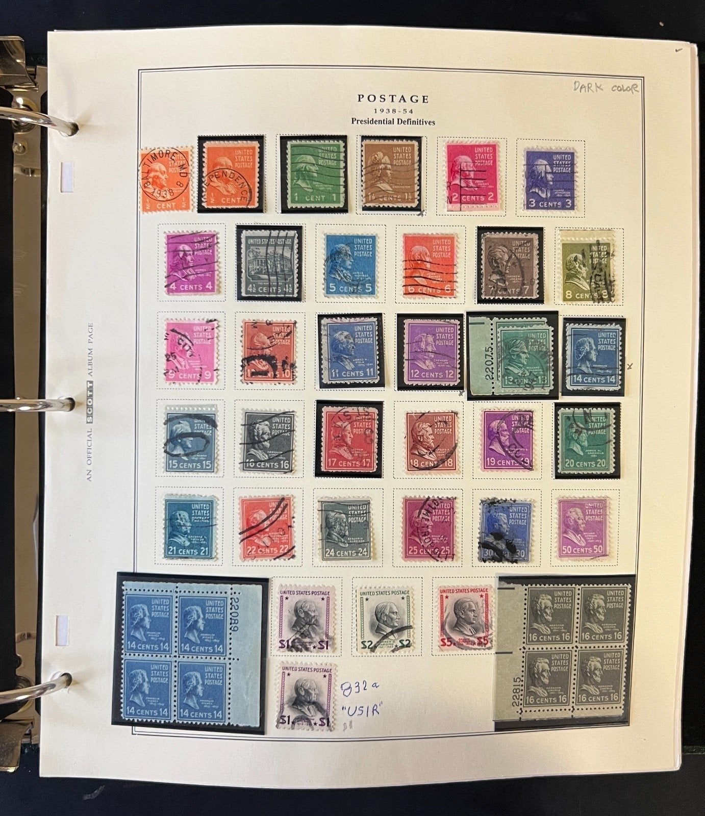 United States Stamp Collection Scott Album Thousands of Stamps 1887-1975 ZAYIX