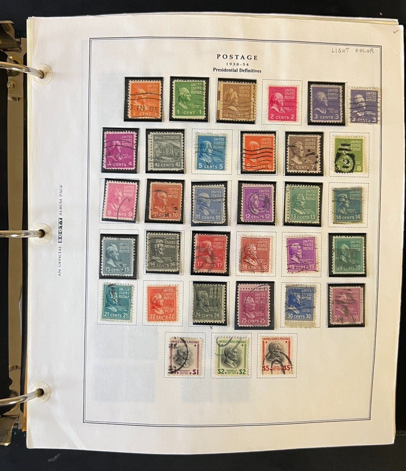 United States Stamp Collection Scott Album Thousands of Stamps 1887-1975 ZAYIX