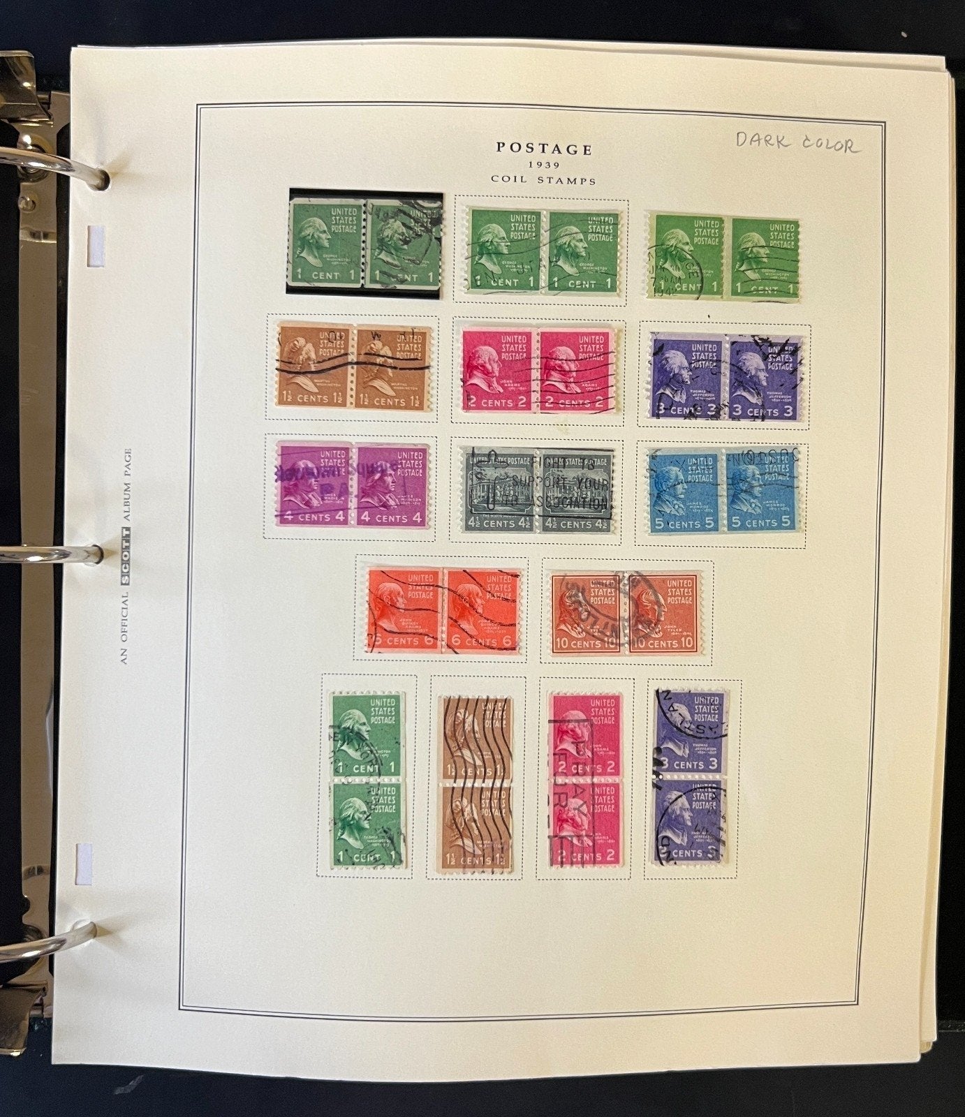 United States Stamp Collection Scott Album Thousands of Stamps 1887-1975 ZAYIX