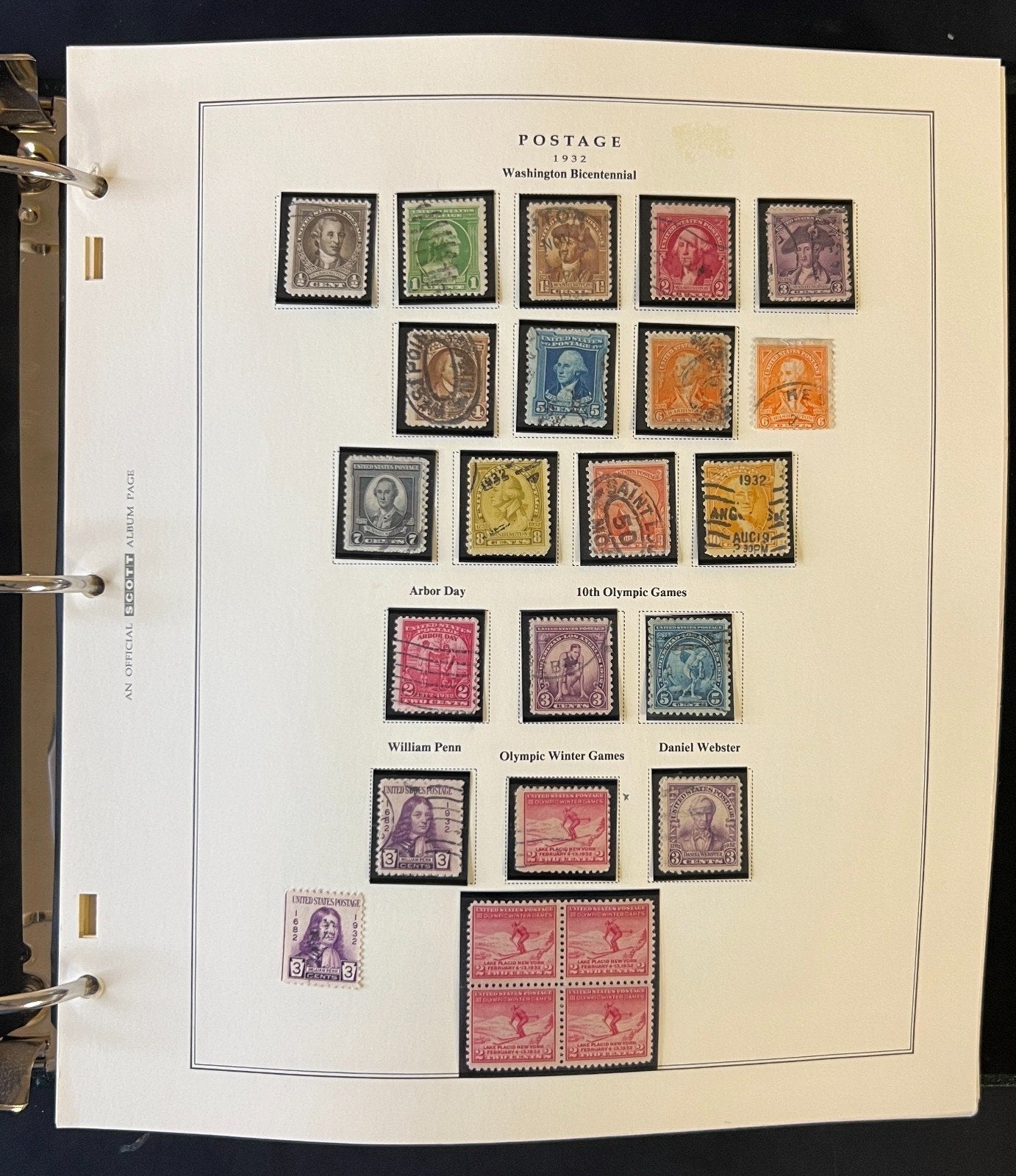 United States Stamp Collection Scott Album Thousands of Stamps 1887-1975 ZAYIX