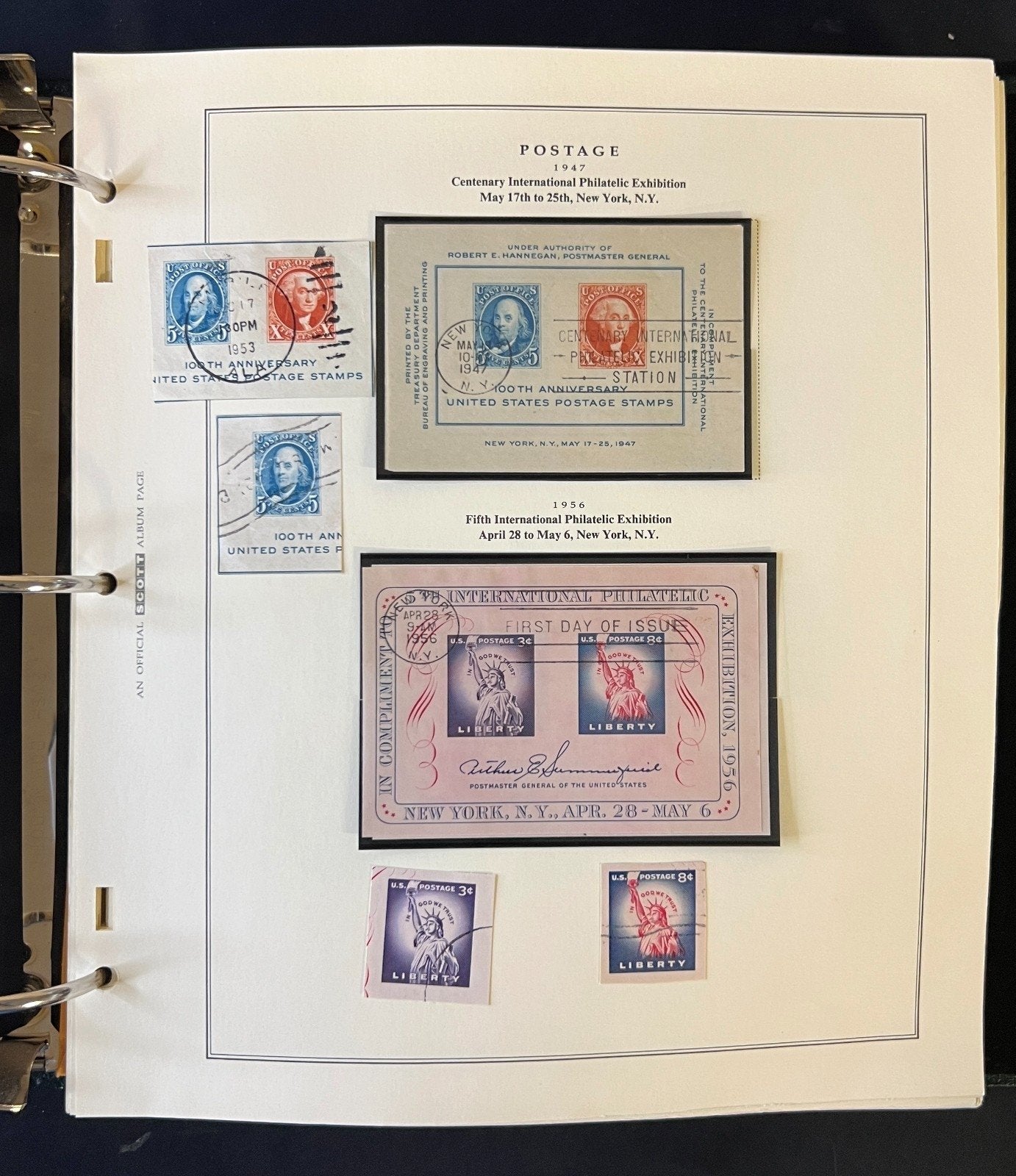 United States Stamp Collection Scott Album Thousands of Stamps 1887-1975 ZAYIX
