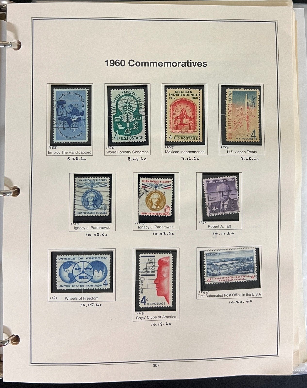 United States Stamp Collection Mystic Album Mint & Used 1959-1984 ZAYIX