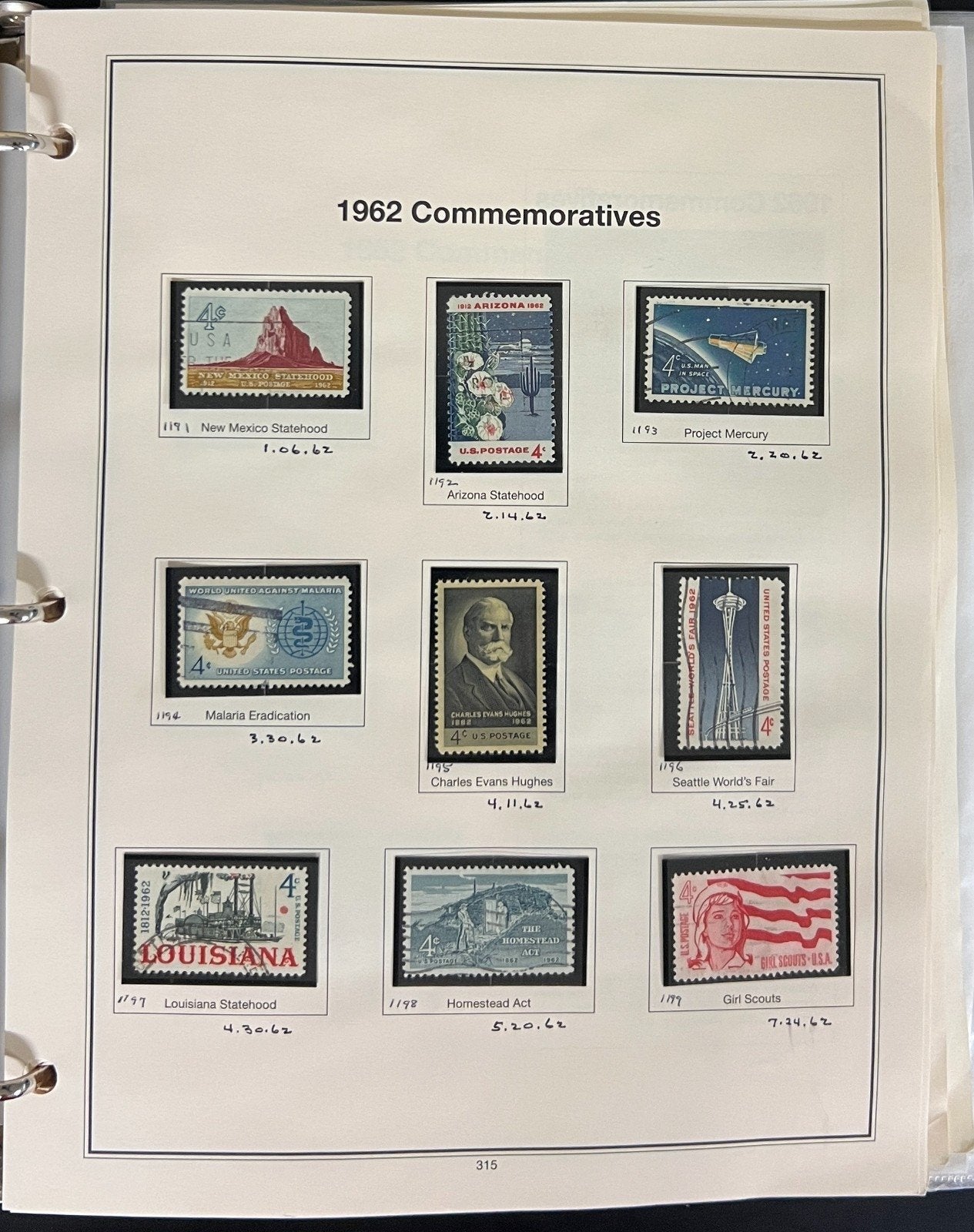United States Stamp Collection Mystic Album Mint & Used 1959-1984 ZAYIX