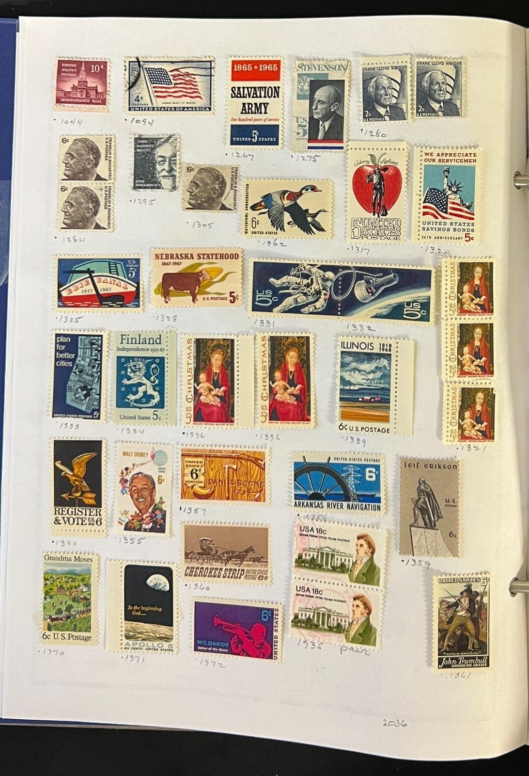 United States Stamp Collection Album Mint & Used ZAYIX