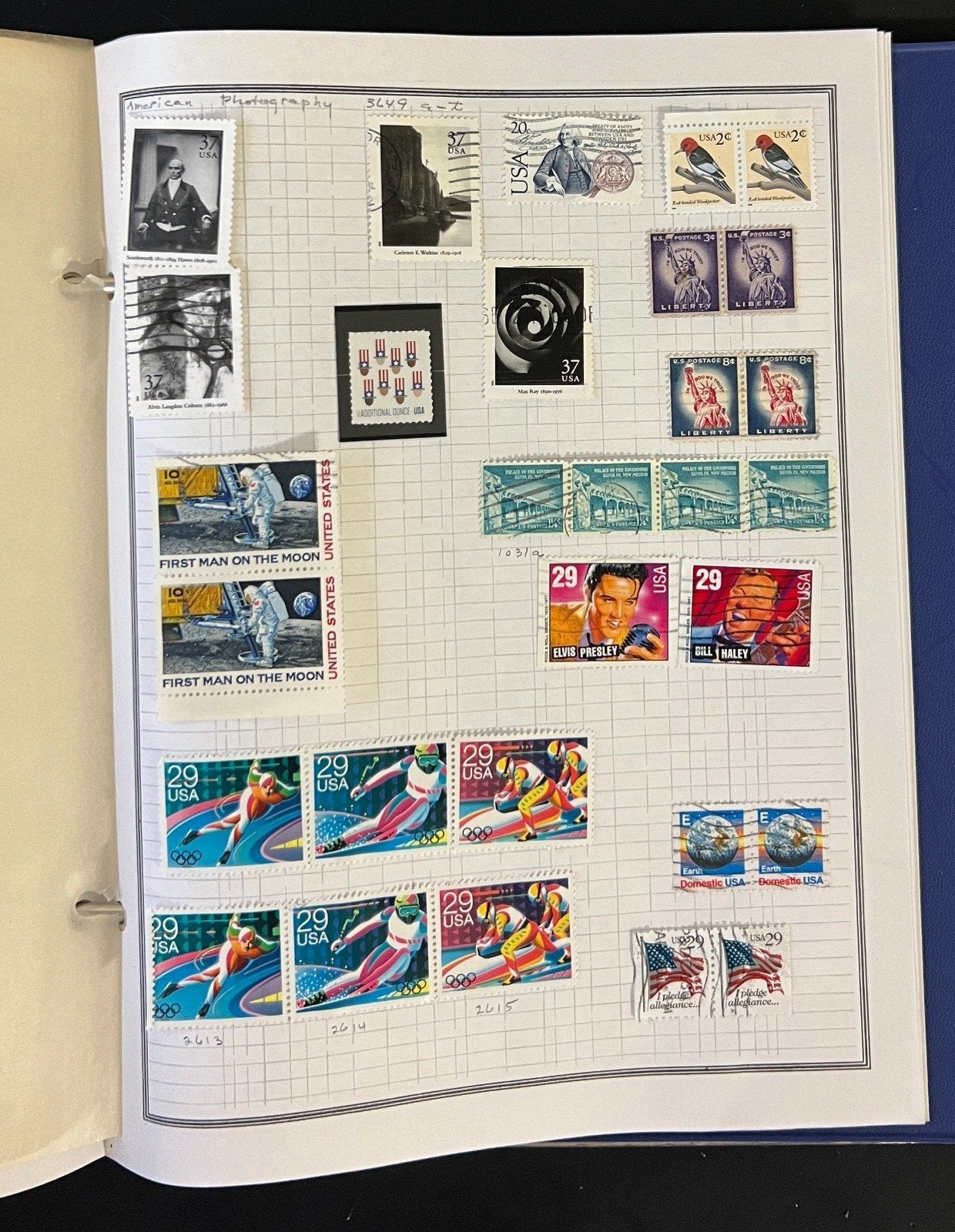 United States Stamp Collection Album Mint & Used ZAYIX