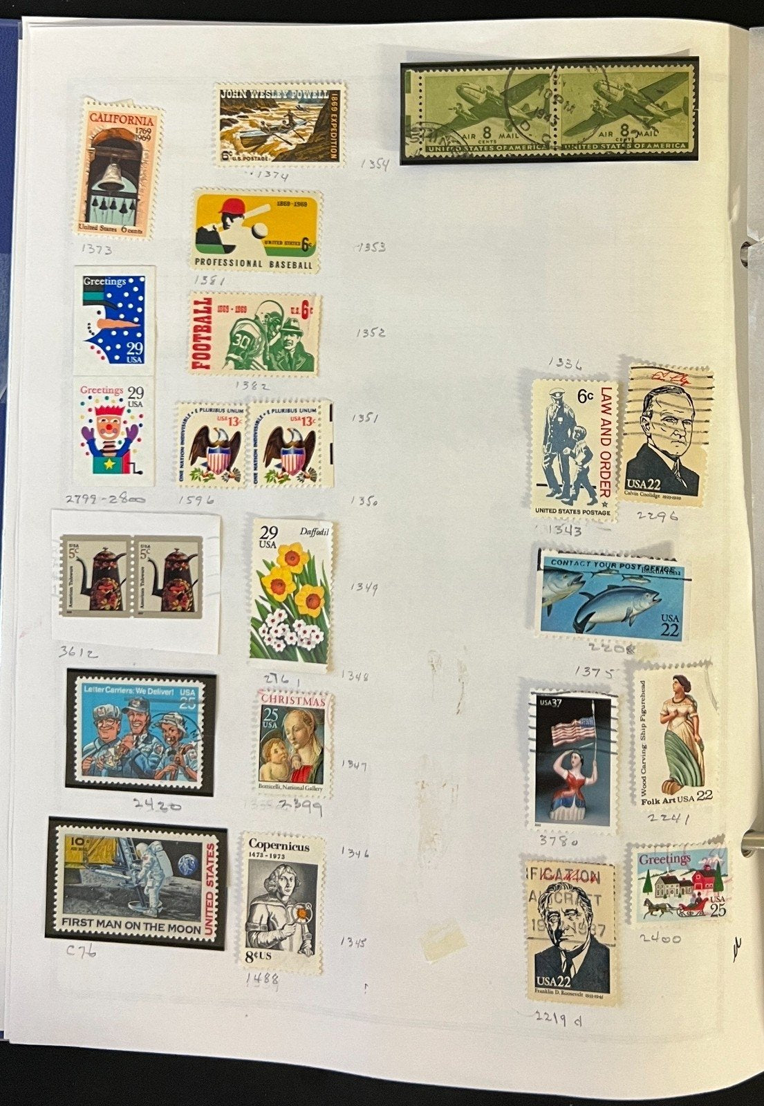 United States Stamp Collection Album Mint & Used ZAYIX