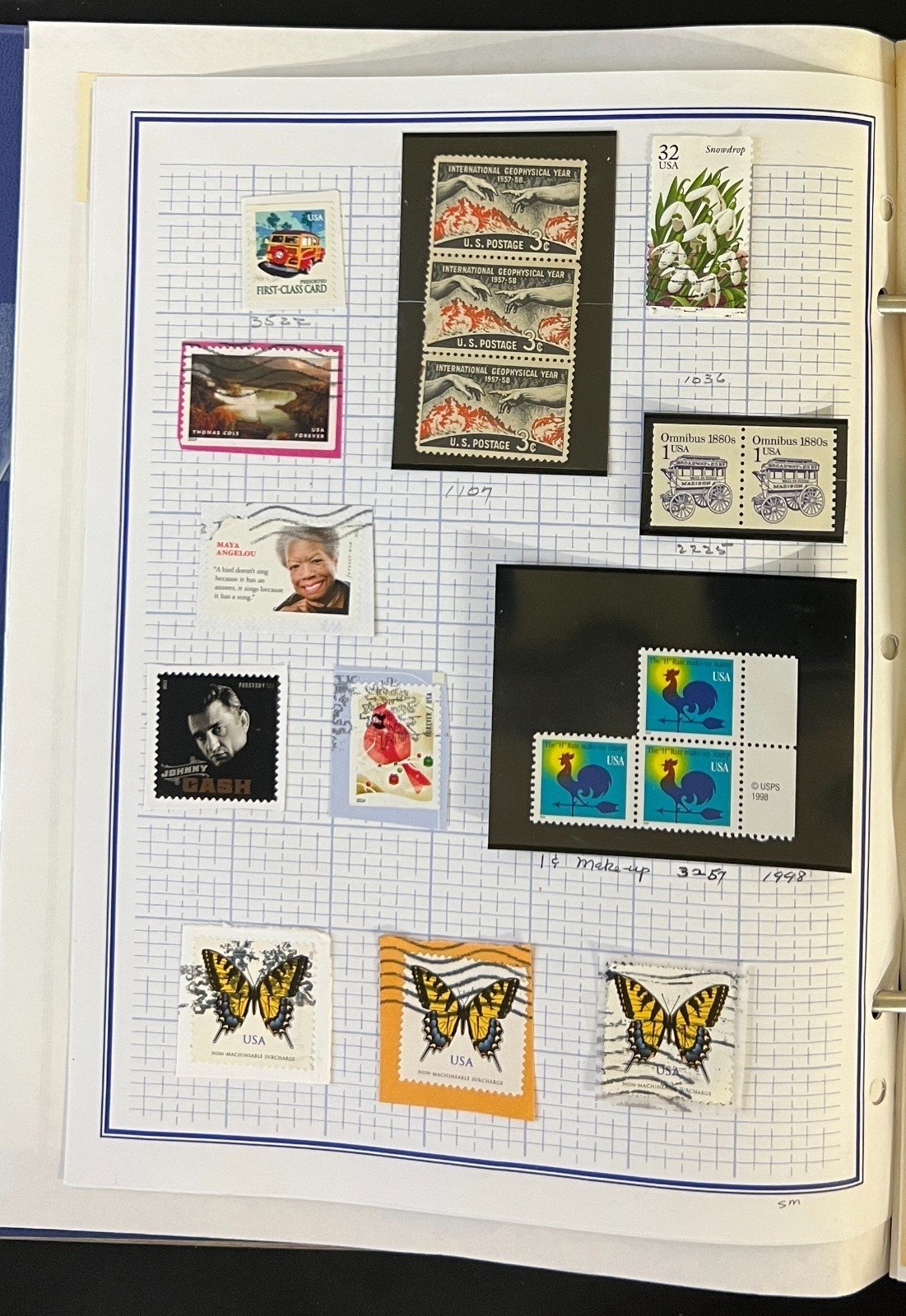 United States Stamp Collection Album Mint & Used ZAYIX