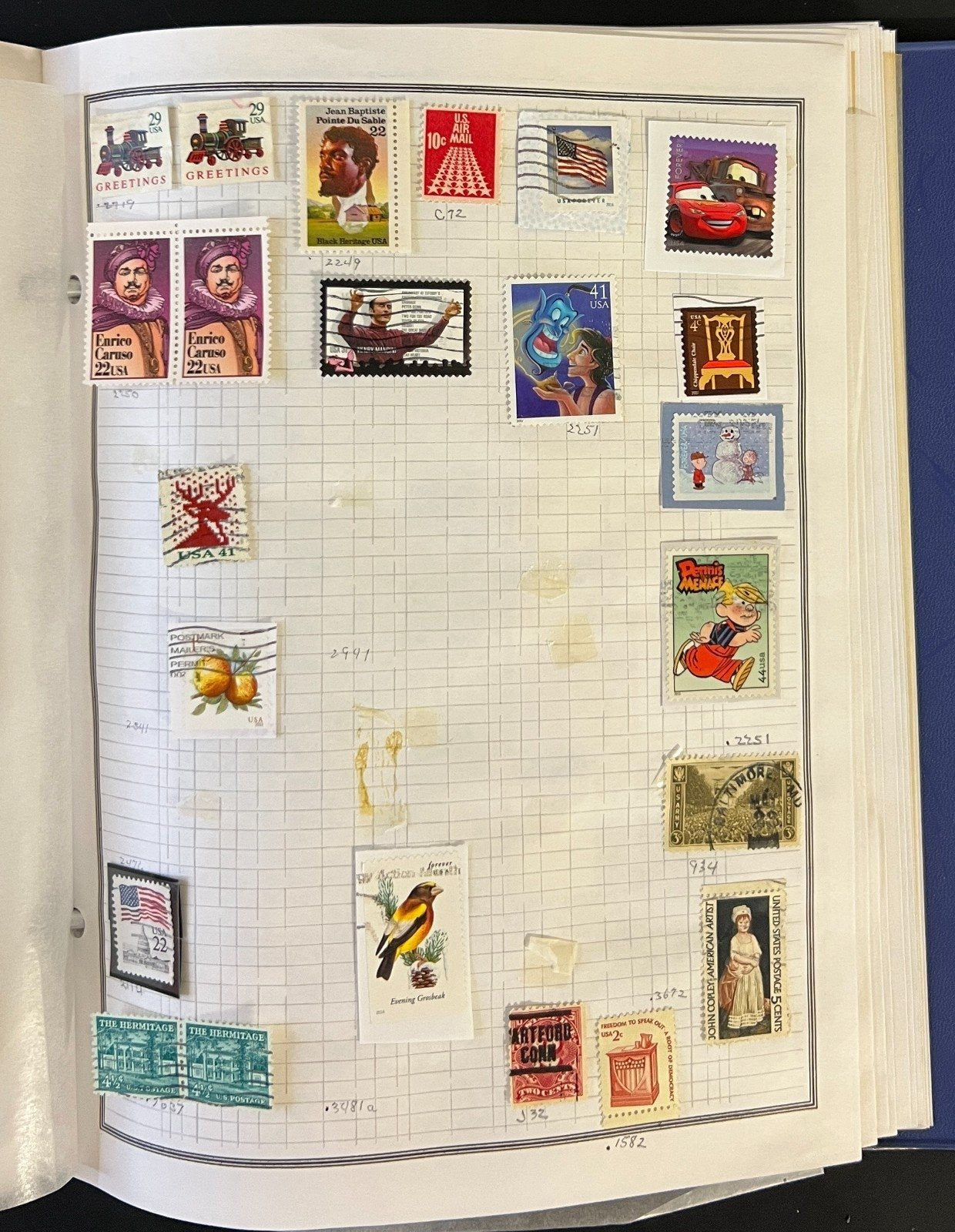 United States Stamp Collection Album Mint & Used ZAYIX