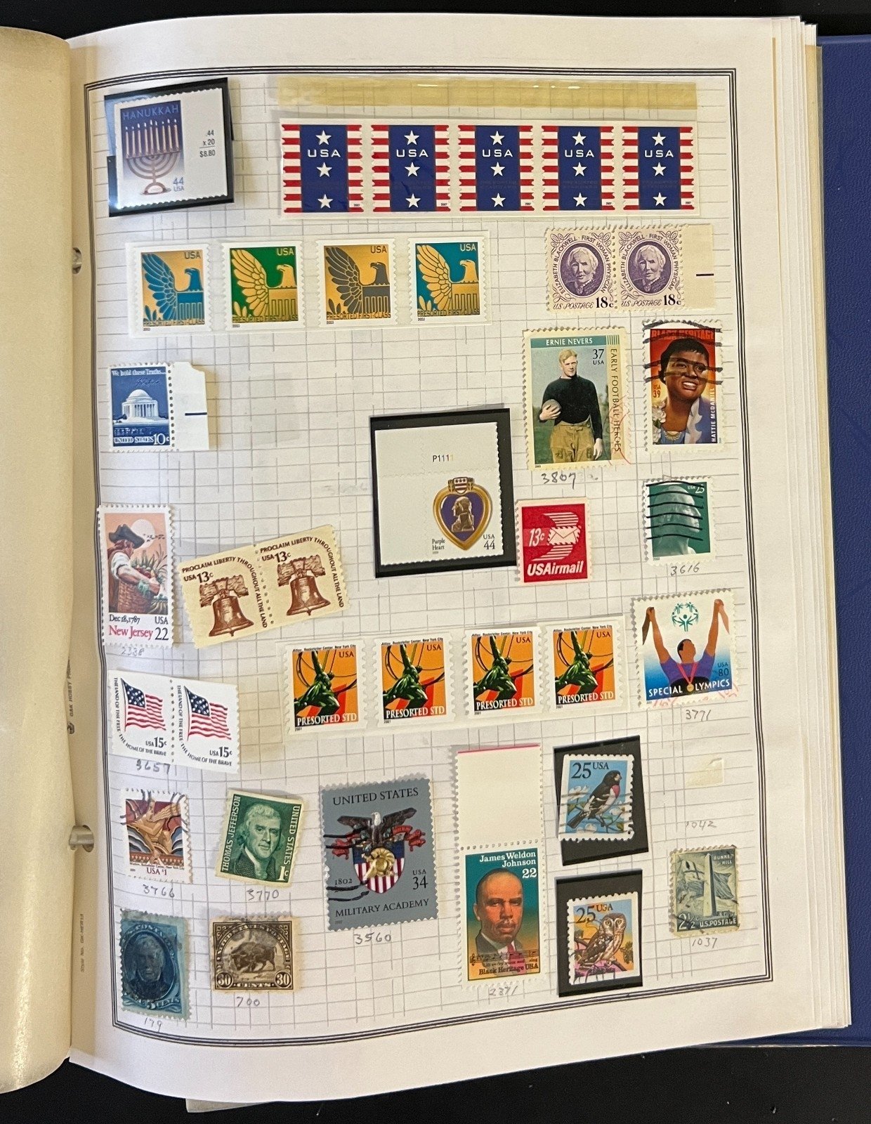 United States Stamp Collection Album Mint & Used ZAYIX