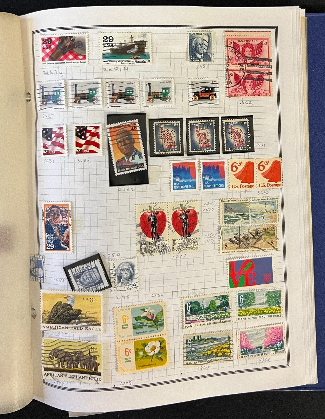 United States Stamp Collection Album Mint & Used ZAYIX