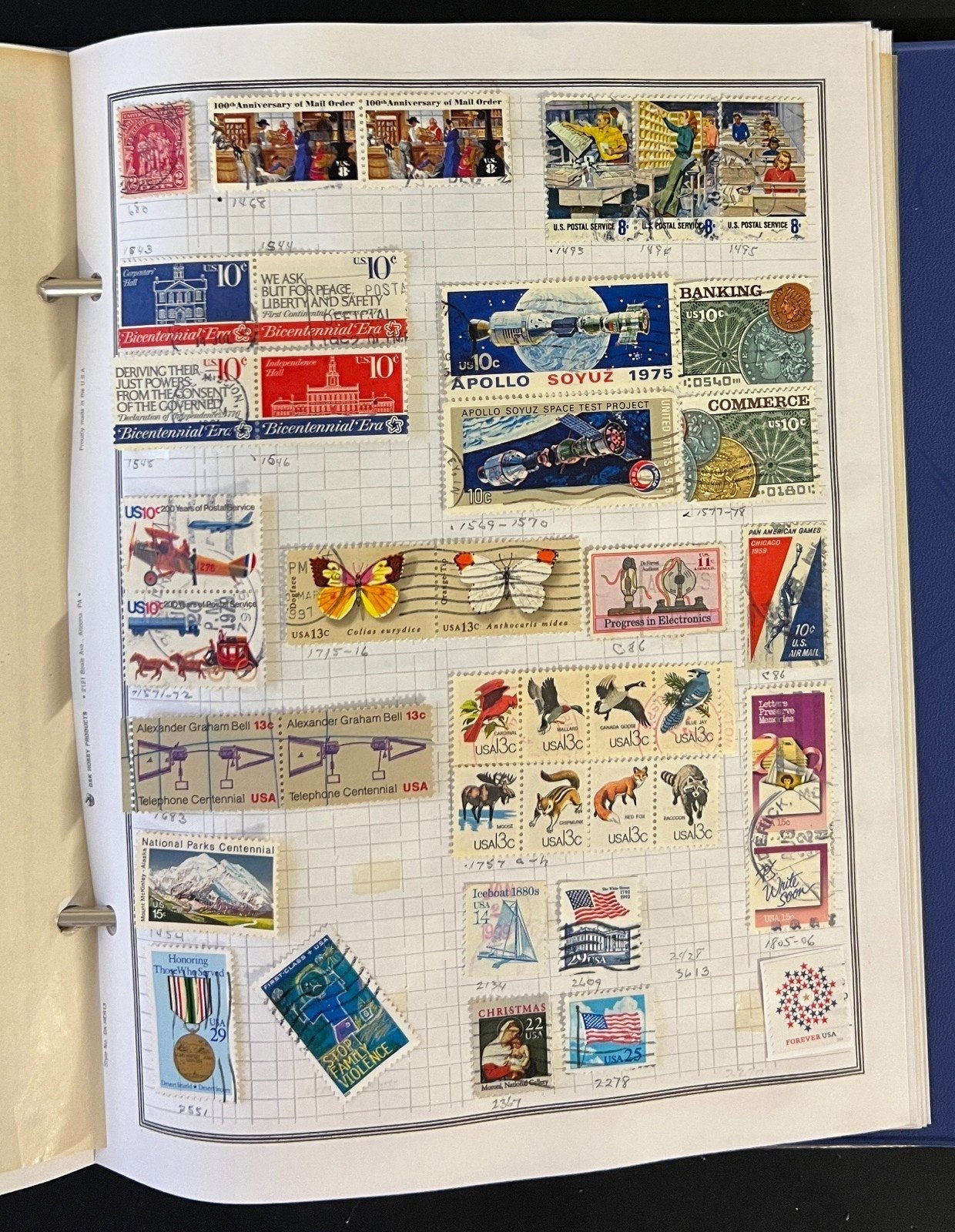 United States Stamp Collection Album Mint & Used ZAYIX