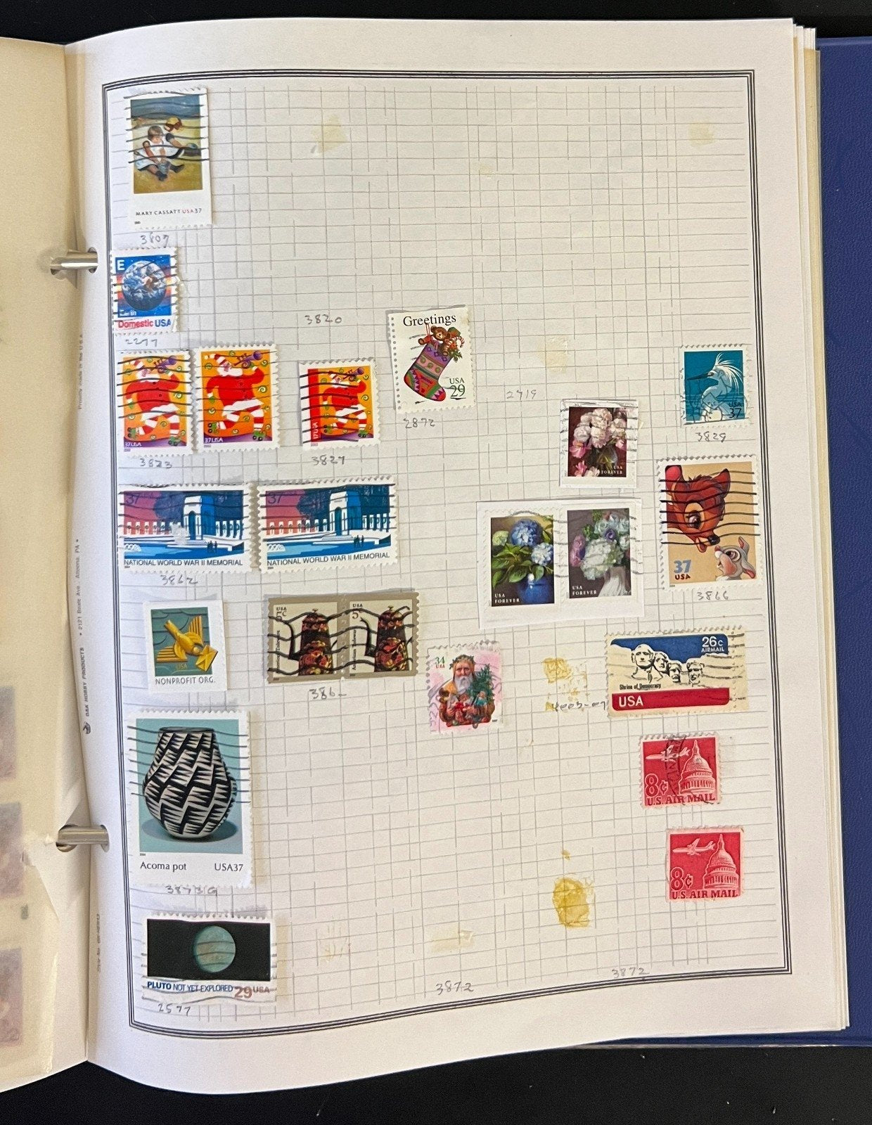 United States Stamp Collection Album Mint & Used ZAYIX