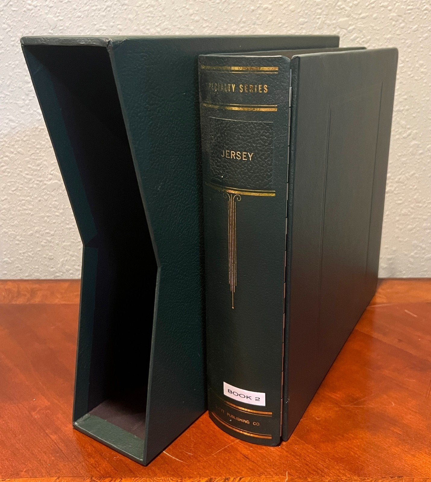 Jersey Stamp Album 2 Scott Specialty Binders & Slipcases 1958-2014 ZAYIX