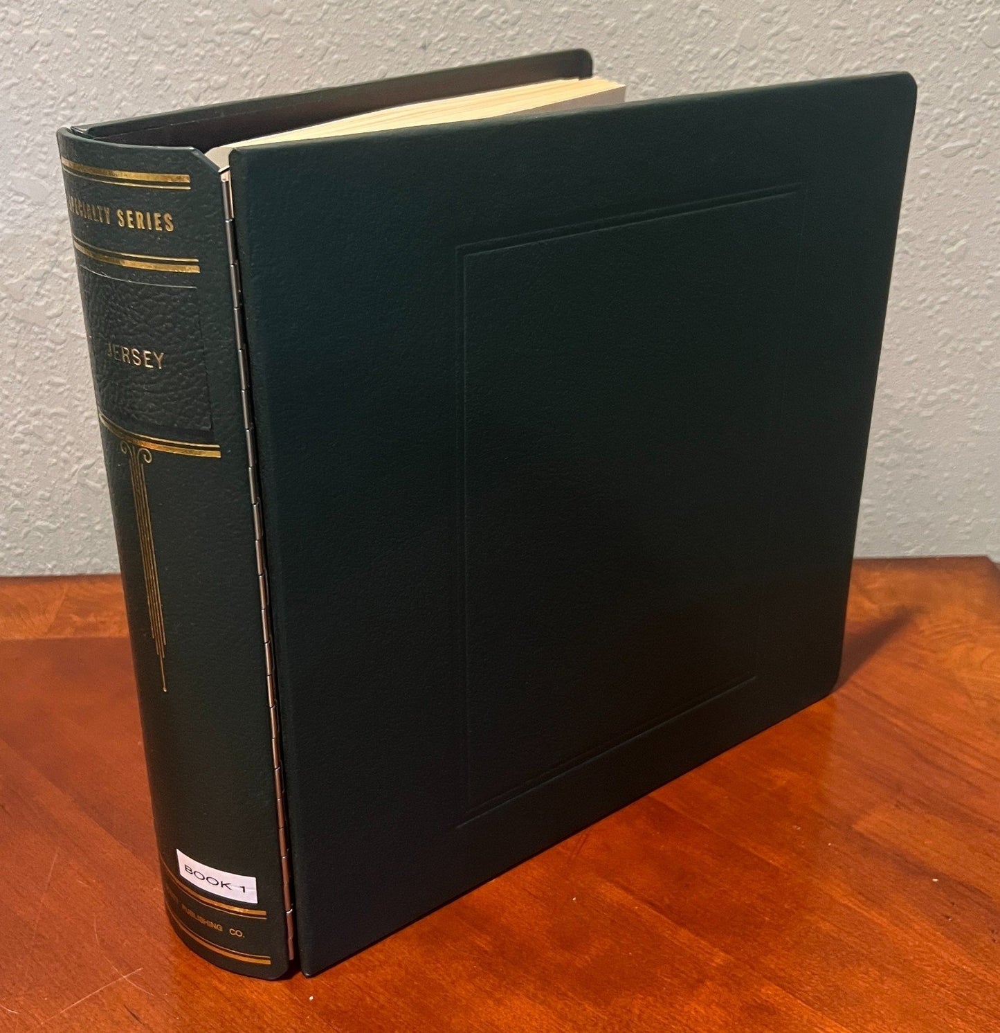 Jersey Stamp Album 2 Scott Specialty Binders & Slipcases 1958-2014 ZAYIX