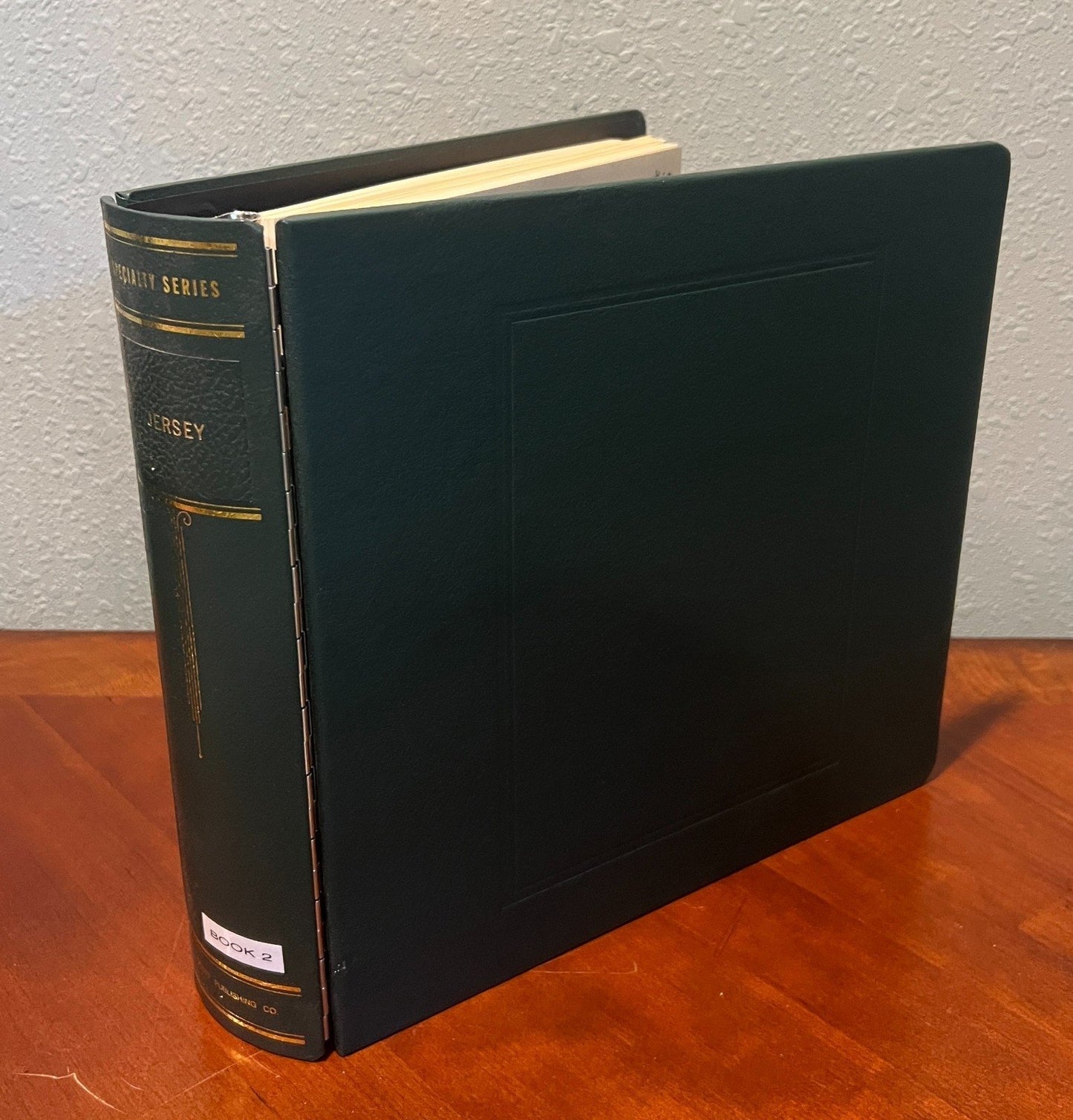 Jersey Stamp Album 2 Scott Specialty Binders & Slipcases 1958-2014 ZAYIX