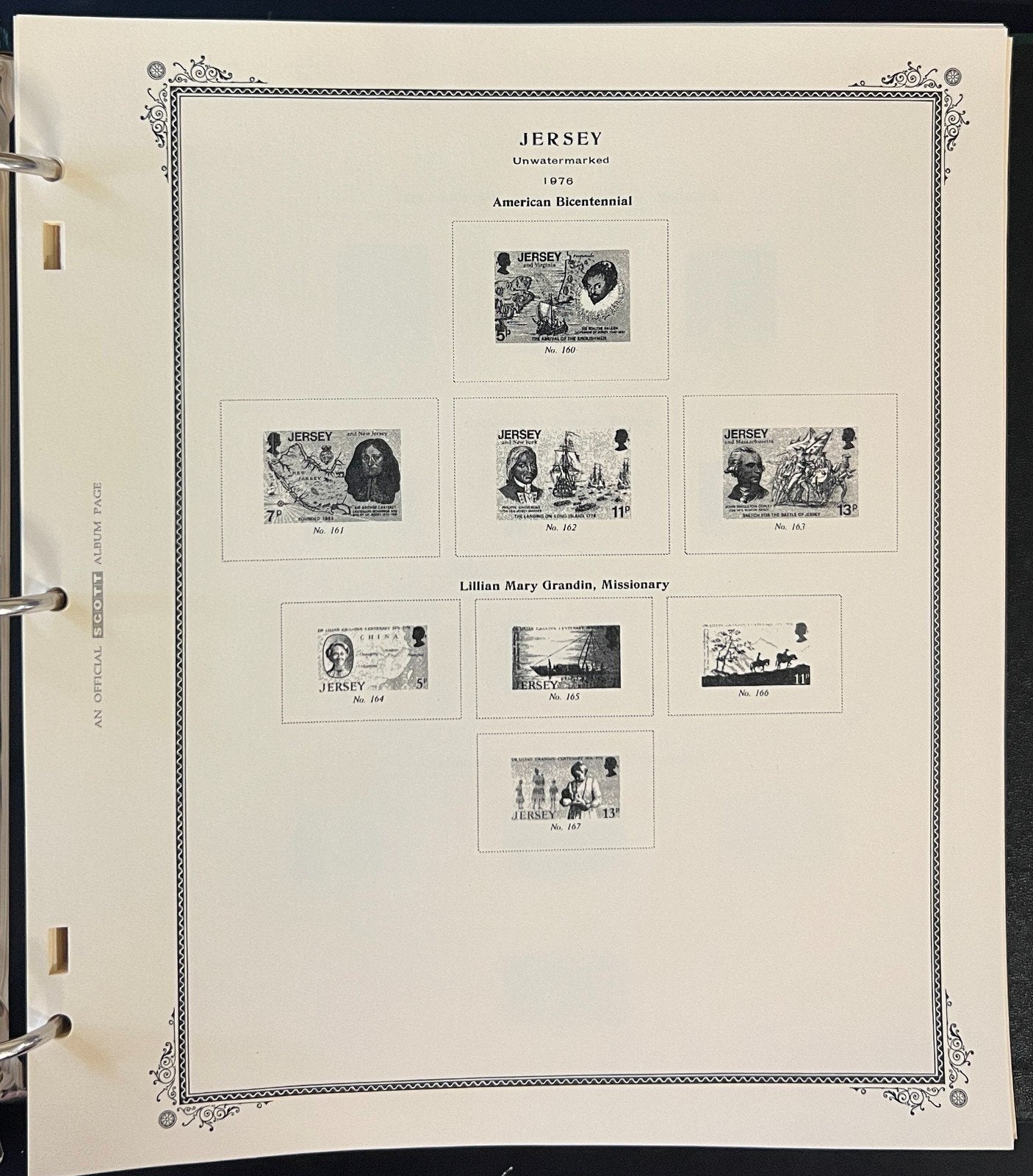 Jersey Stamp Album 2 Scott Specialty Binders & Slipcases 1958-2014 ZAYIX