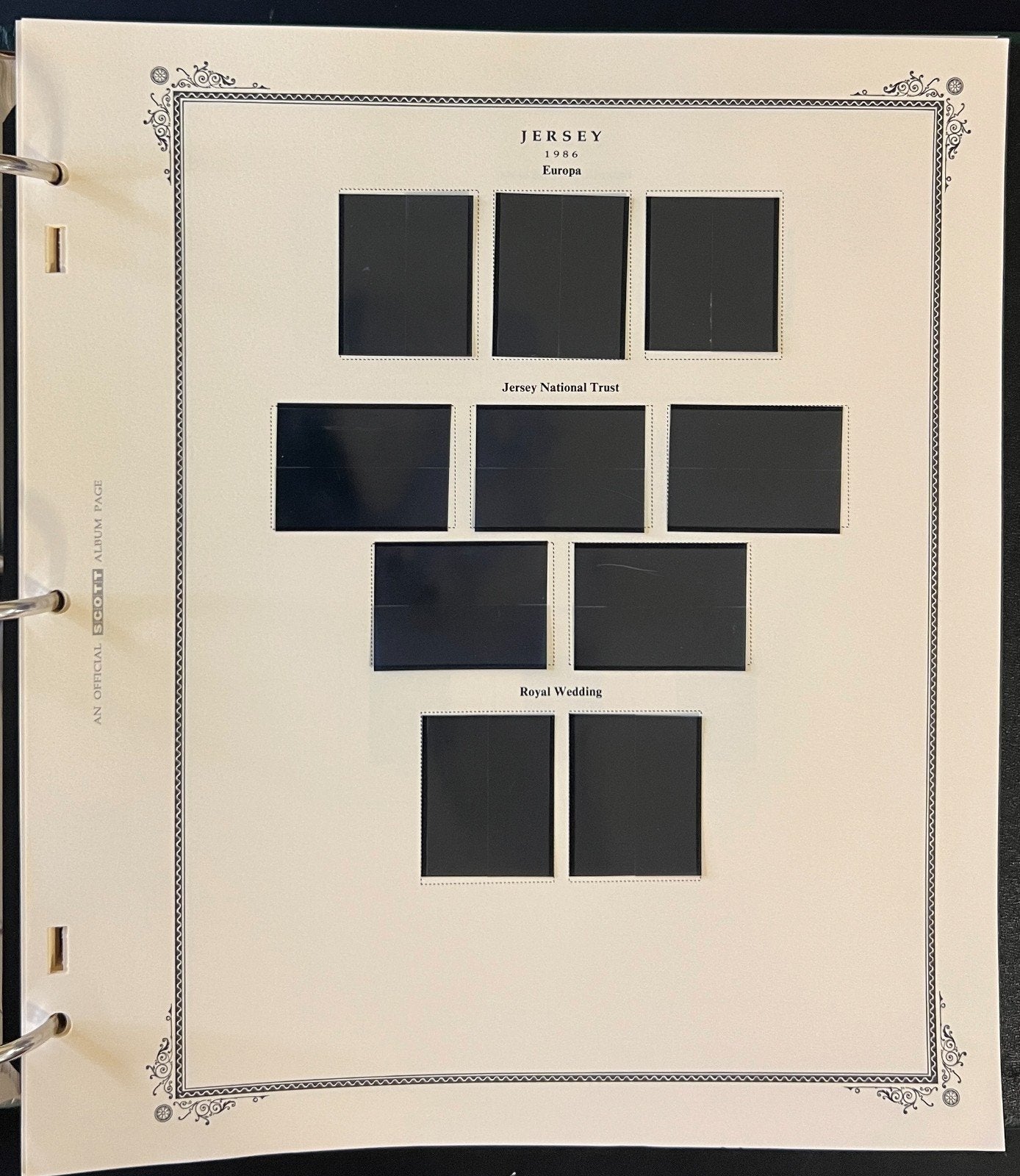 Jersey Stamp Album 2 Scott Specialty Binders & Slipcases 1958-2014 ZAYIX