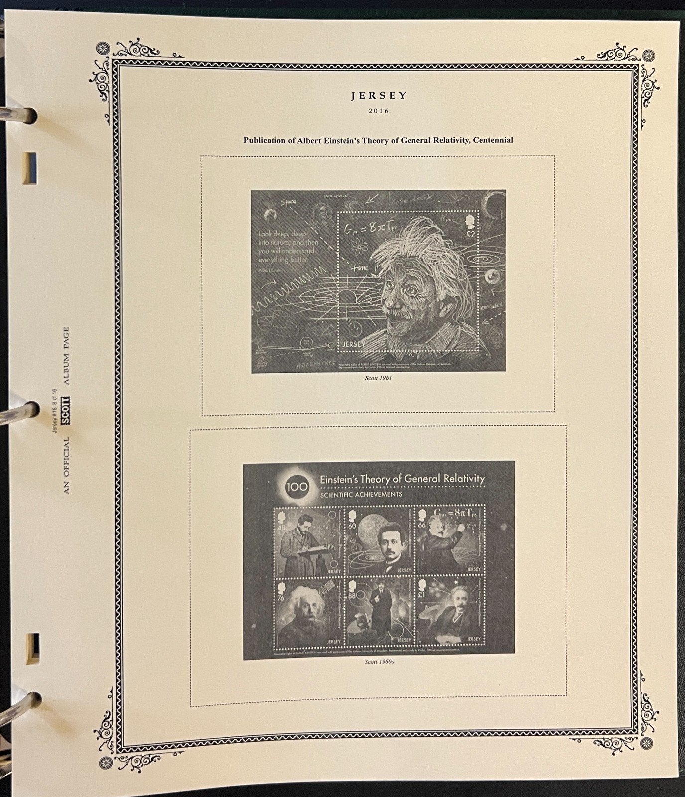 Jersey Stamp Album 2 Scott Specialty Binders & Slipcases 1958-2014 ZAYIX