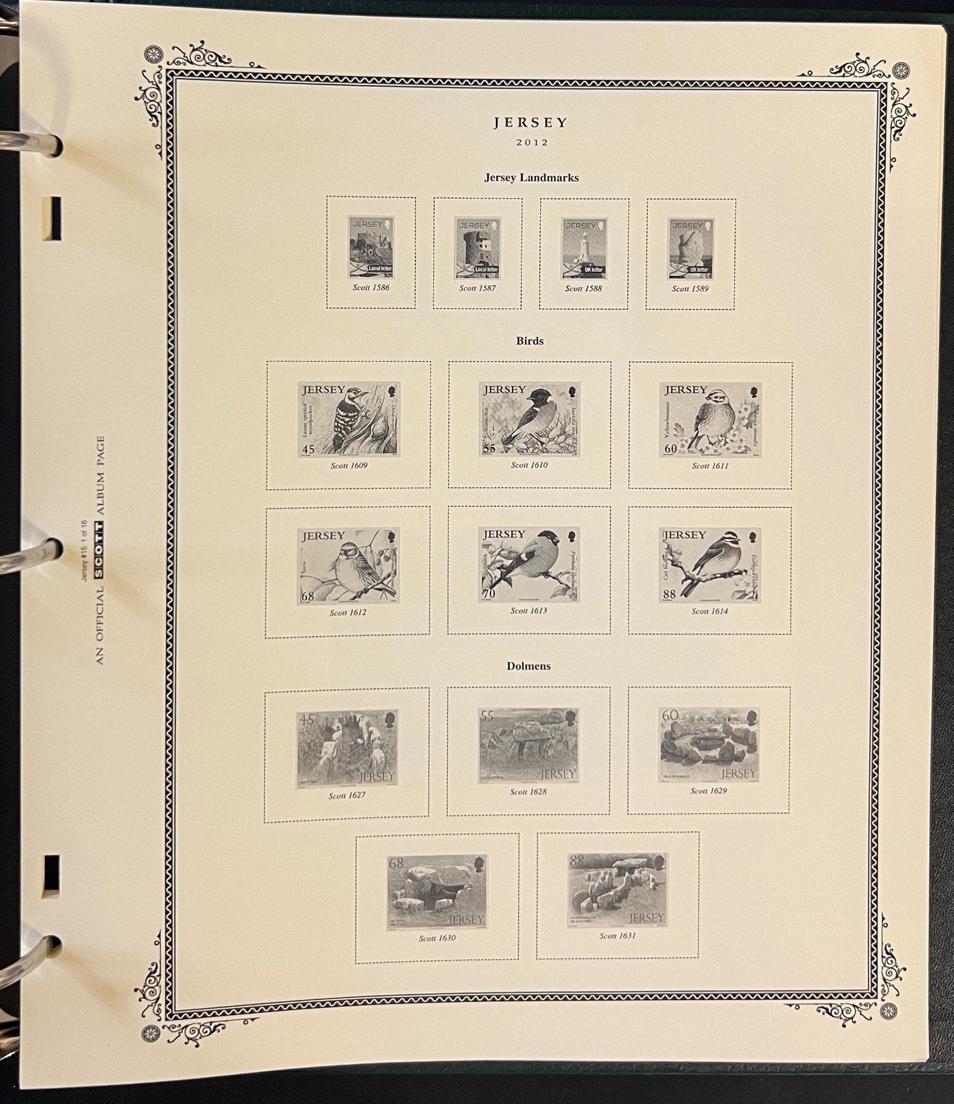 Jersey Stamp Album 2 Scott Specialty Binders & Slipcases 1958-2014 ZAYIX