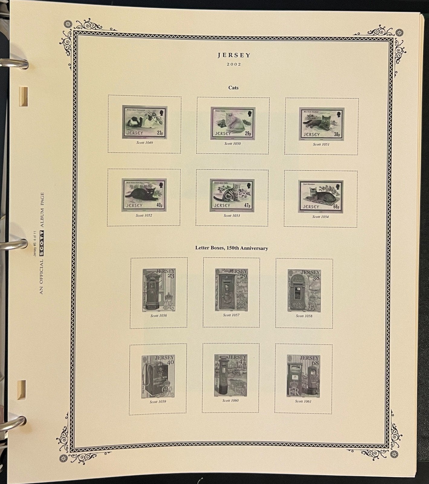 Jersey Stamp Album 2 Scott Specialty Binders & Slipcases 1958-2014 ZAYIX