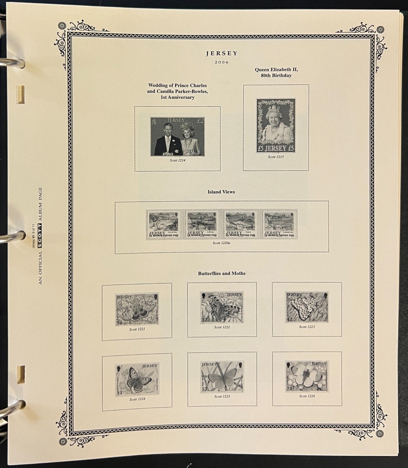 Jersey Stamp Album 2 Scott Specialty Binders & Slipcases 1958-2014 ZAYIX