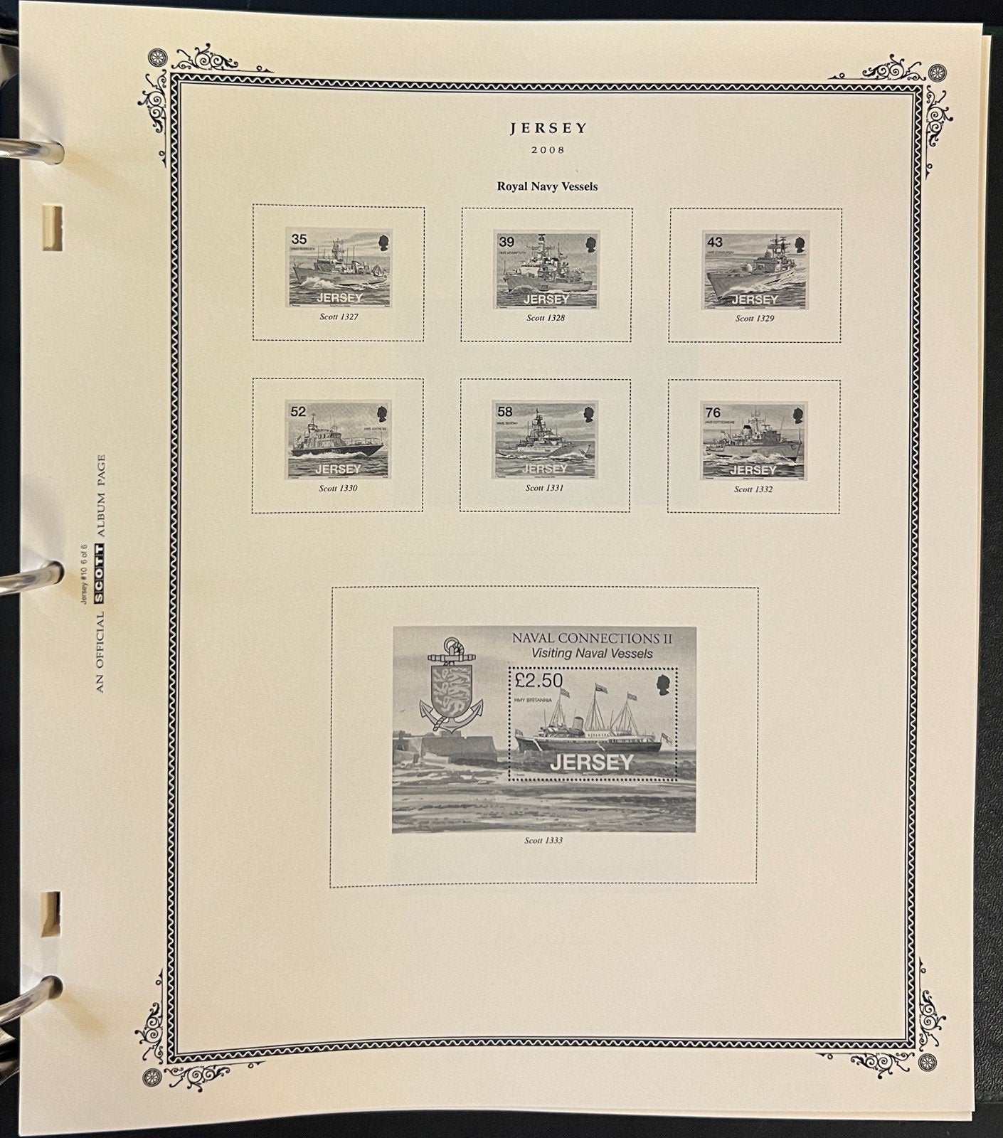 Jersey Stamp Album 2 Scott Specialty Binders & Slipcases 1958-2014 ZAYIX