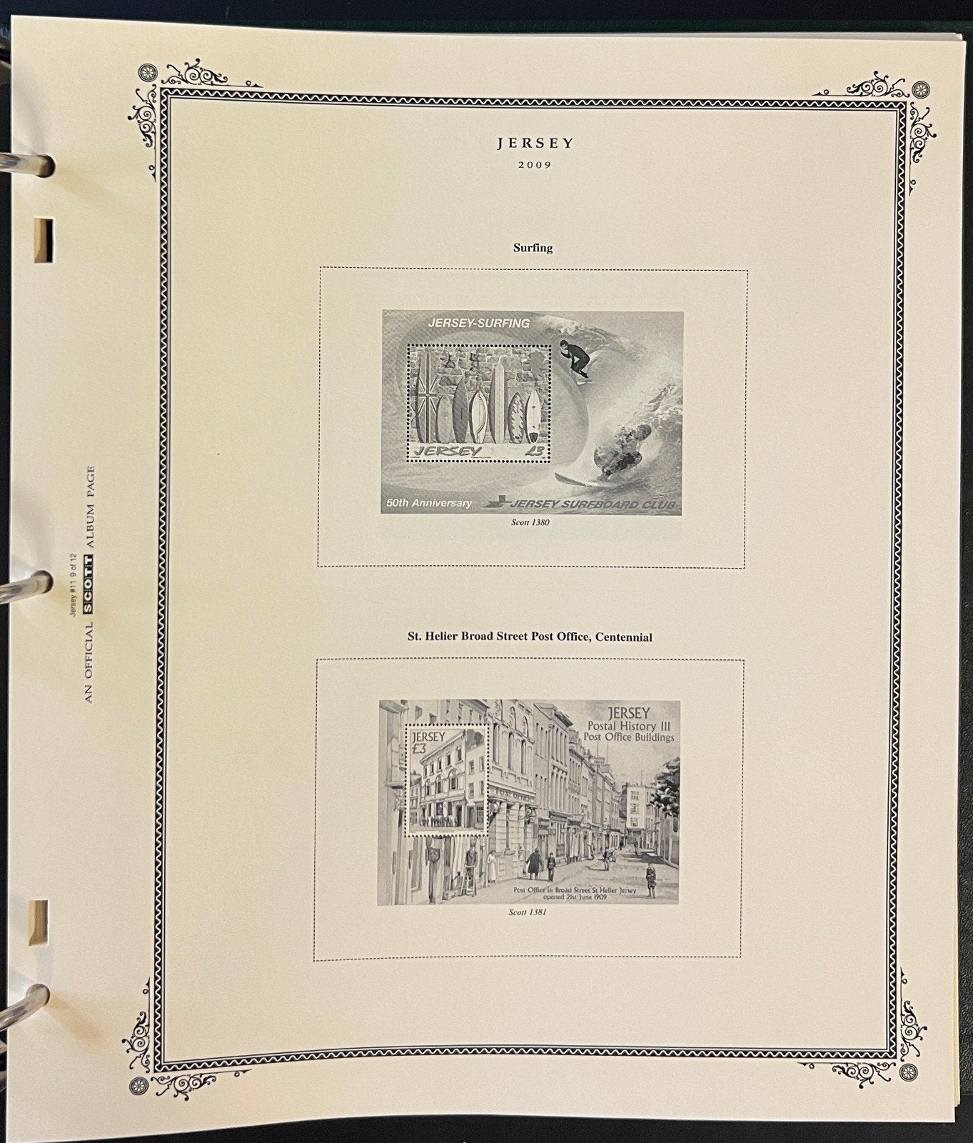 Jersey Stamp Album 2 Scott Specialty Binders & Slipcases 1958-2014 ZAYIX