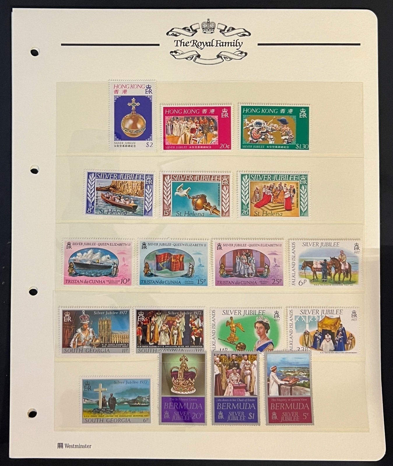 The Royal Family Stamp Collection Pages MNH ZAYIX