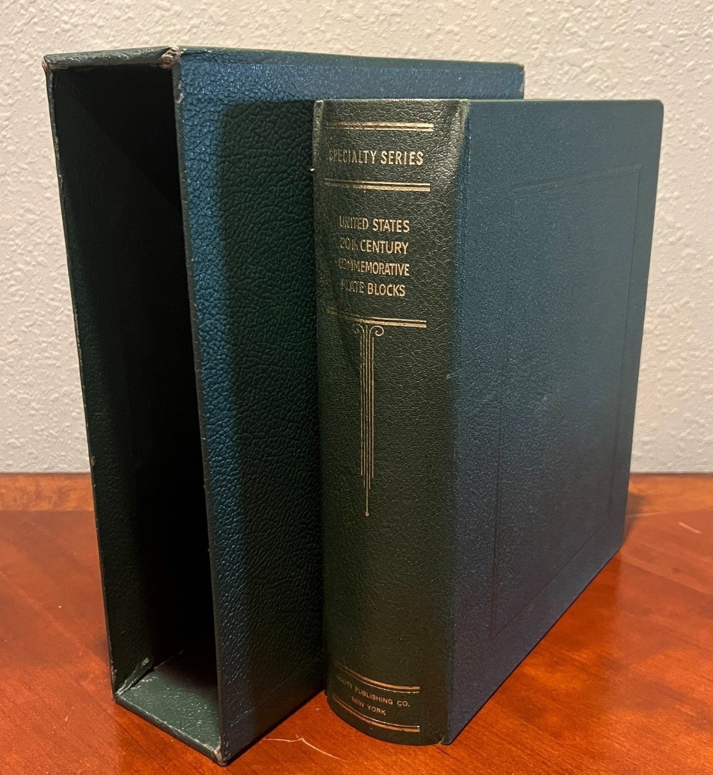 U.S. Plate Block Stamp Album Collection Scott Specialty Binder 1957-1967 ZAYIX