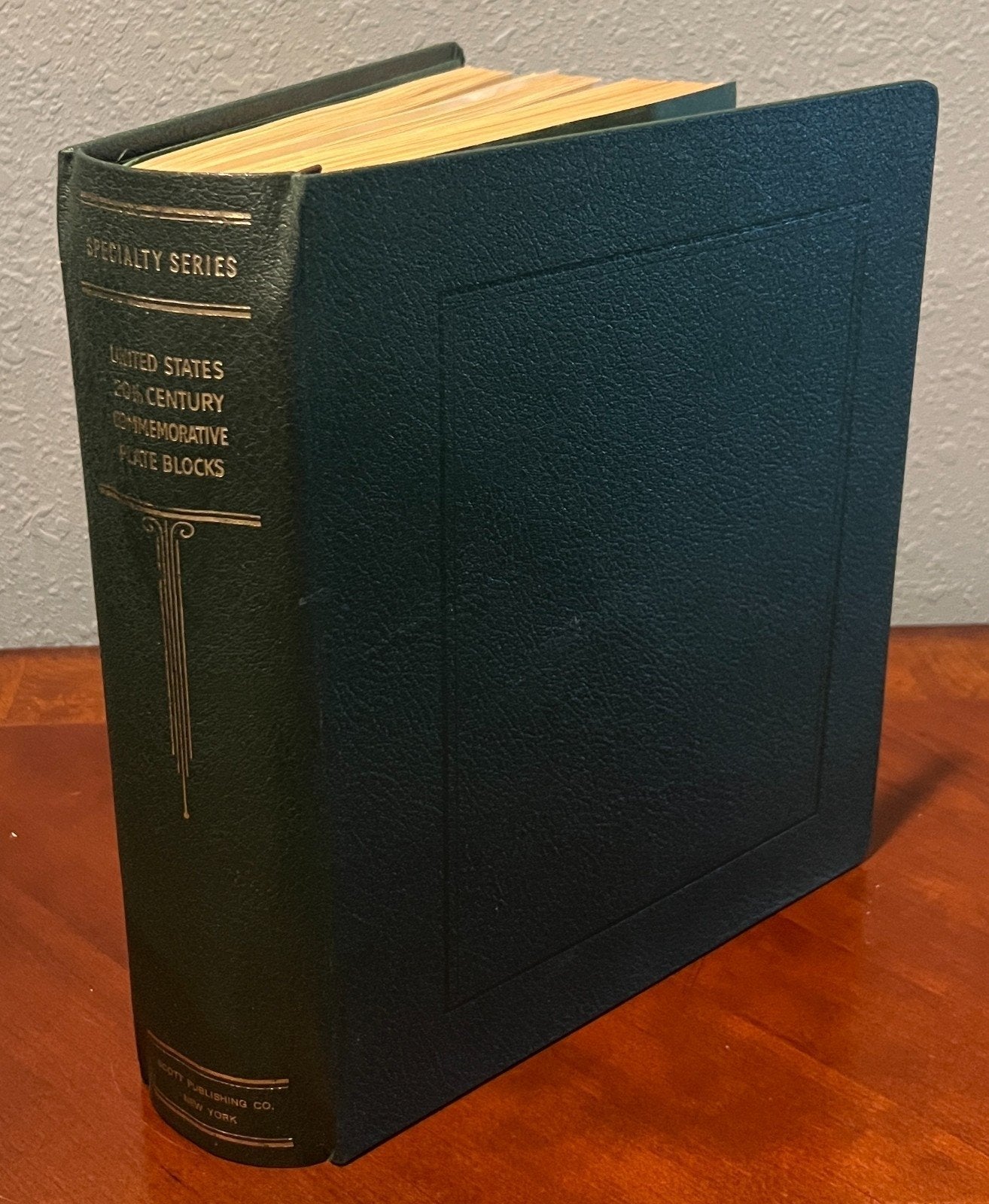 U.S. Plate Block Stamp Album Collection Scott Specialty Binder 1957-1967 ZAYIX
