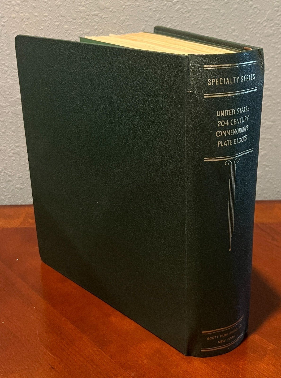 U.S. Plate Block Stamp Album Collection Scott Specialty Binder 1957-1967 ZAYIX