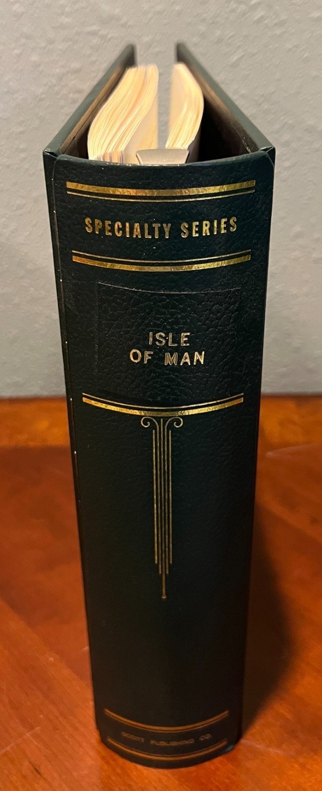 Isle Of Man Stamp Album Scott Specialty Binder & Hingeless Pages 1971-1988 ZAYIX
