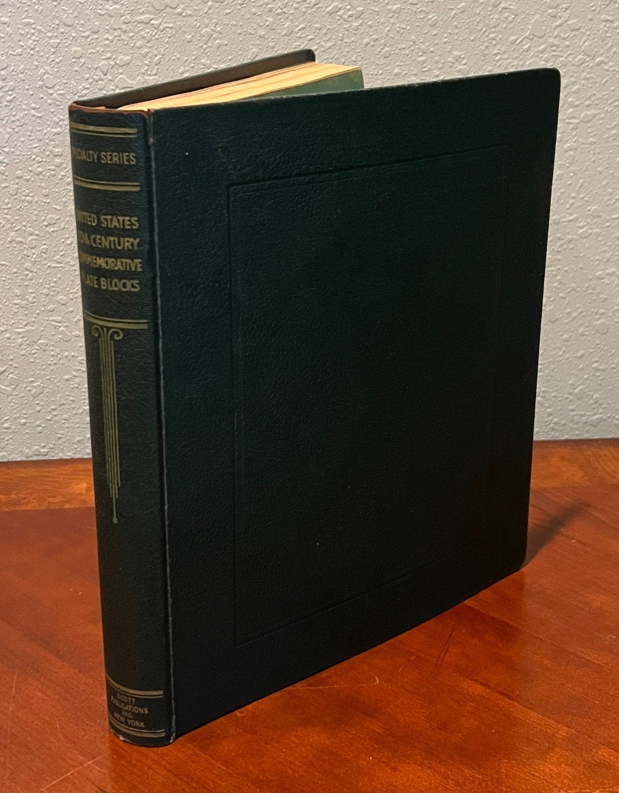 U.S. Plate Block Stamp Album Collection Scott Specialty Binder 1901-1956 ZAYIX